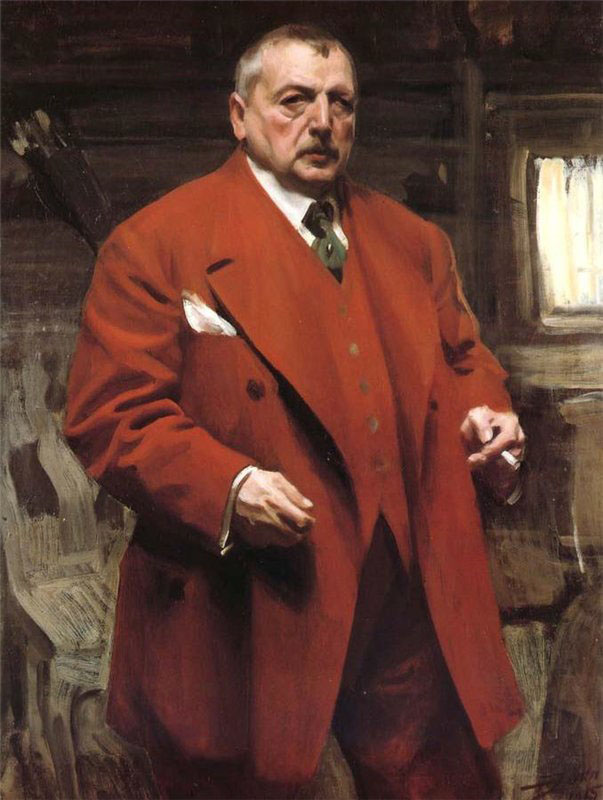 Self Portrait in Red#